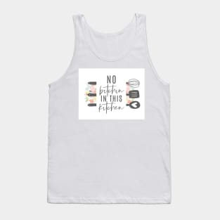 No Bitchin In This Kitchen | Charcoal Tank Top